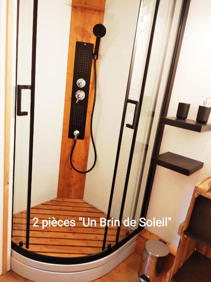 2 Pieces "Le Brin De Soleil" Gites Appart 'Hotel L'Echappee Belle D'Aubenas Logement 1 Sur 3 Exteriör bild